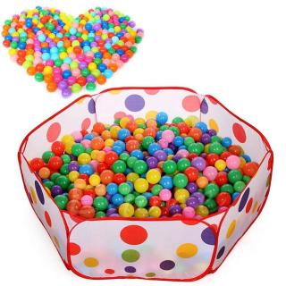 5.6cm Colorful Balls Baby Kid Secure Pit Toy Swim Soft Plastic Fun Colorful Ocean Balls 50pcs -B116