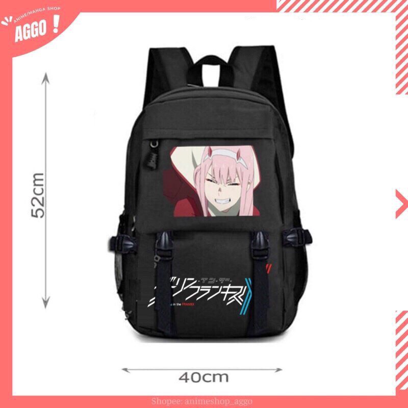 Balo Đi Học Darling in the Franxx Mẫu Mới Chất Đẹp