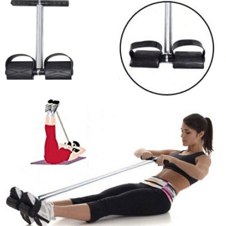 Dây kéo tập lưng bụng Tummy Trimmer nhiều màu, tập thể dục tại nhà giúp giảm mỡ bụng, eo thon, căng mông TKS