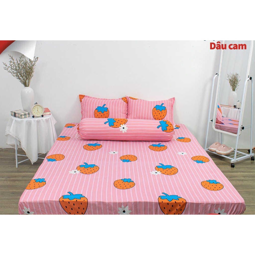 Ga chống thấm cotton cao cấp, drap cotton bọc nệm 1m6x2m