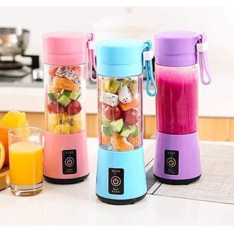 Máy Xay mini tích điện sắc mầu