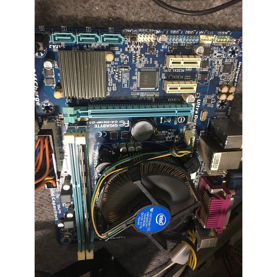 Combo Main H61/Core i3/Ram 4G