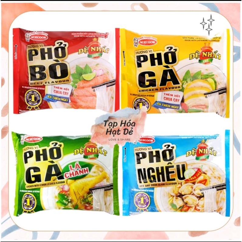 Phở Đệ Nhất Bò, Gà Nghêu Gói 65g