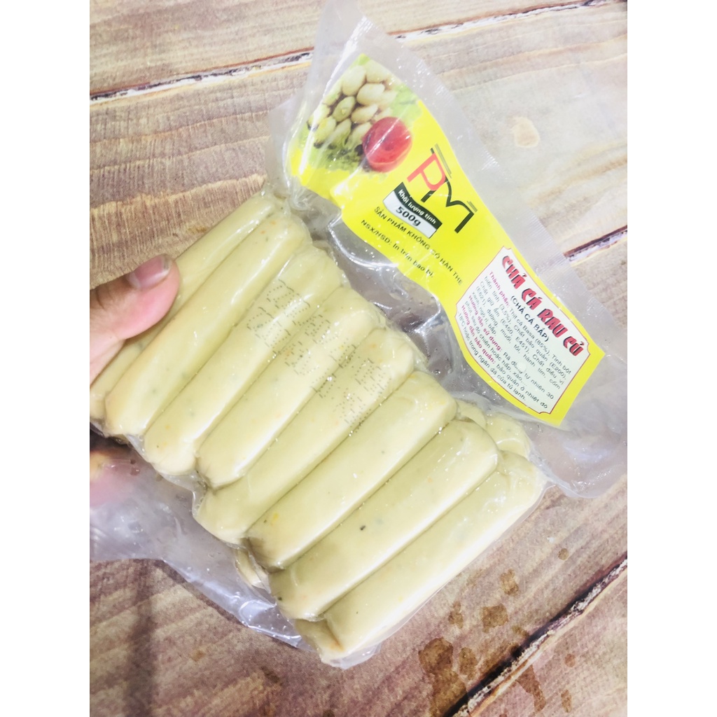 500gr chả cá bắp phúc minh thơm ngon
