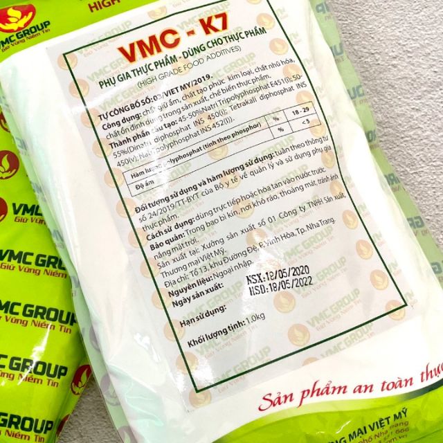 K7 GIÒN DAI. GIÒ, CHẢ,XÚC XÍCH,NEM CHUA  VMC K7