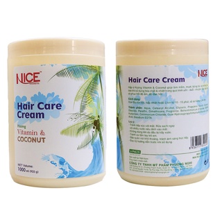 Hấp ủ tóc tinh dầu dừa Nice 1000ml