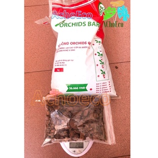 Vỏ thông cao cấp orchids đã qua xử lý size to- gía thể trồng lan cao cấp đã được xử lý qua công nghệ vi sinh