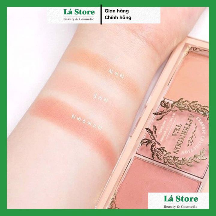 Bảng Phấn Má 3 màu I'm Meme Afternoon Tea Blusher Palette