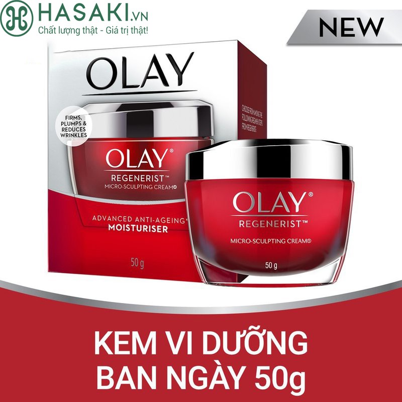 Kem Dưỡng Ban Ngày Olay Regenerist Ngừa Lão Hóa Olay Regenerist Micro-Sculpting Cream 50g