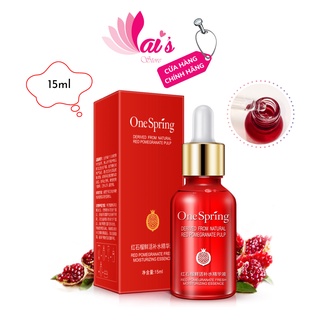 Serum Lựu Đỏ One Spring 15ml Chống Lão Hóa, Giảm Nám, Tàn Nhang, Đốm Nâu, Trắng Sáng, Mịn Màng Nội Địa Trung Chính Hãng