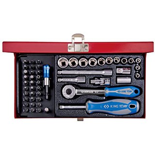 Bộ tuýp 51 chi tiết 1/4 inch Kingtony 2551MR