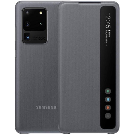 Bao da Clear View S20/ S20+/ S20 Ultra hàng chính hãng