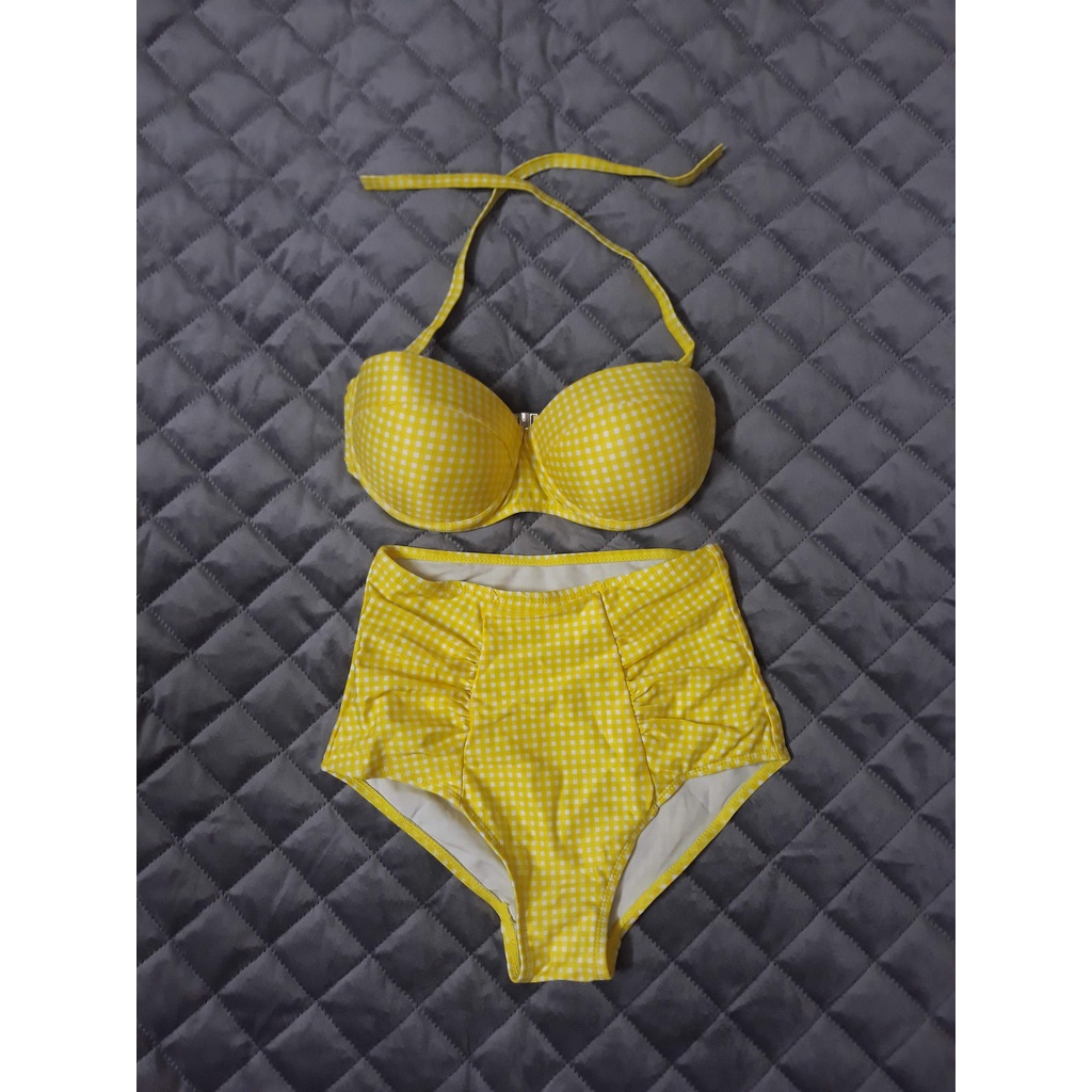 SET ĐỒ BƠI CARO SIÊU XINH