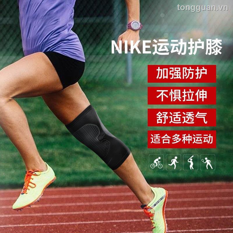 Genuine NIKE Sports Knee Pads Basketball Men s and Women Running Training Football Protective Knitted Warm Elasticity