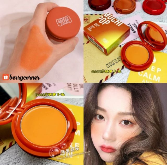 MÁ HỒNG KEM GOGOTALES MOCHI POP MOUSSE SOFT BLUSH | BigBuy360 - bigbuy360.vn