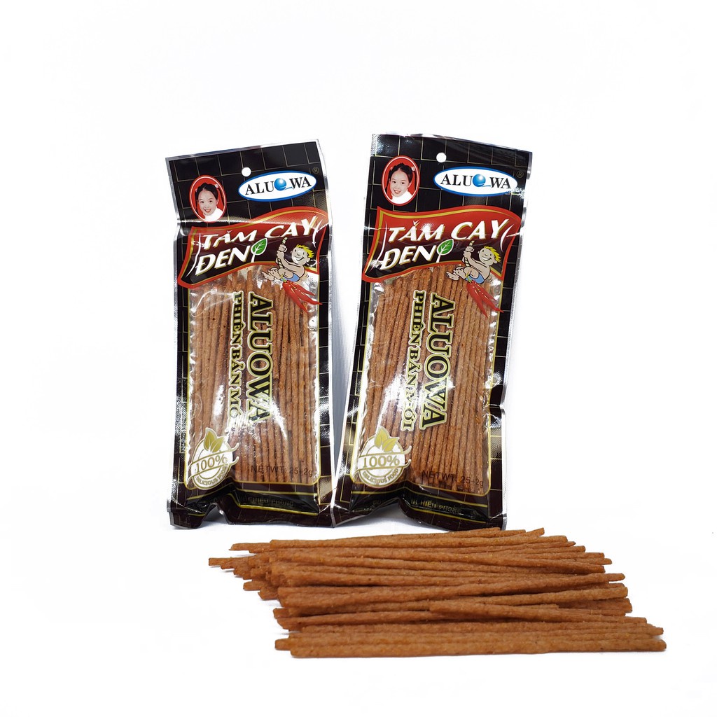 Tăm đen siêu cay, Bim bim tăm đen hàng Việt Nam ăn vặt siêu mê