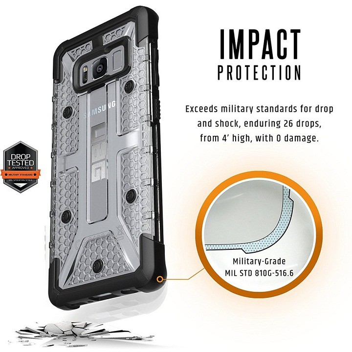 Ốp lưng Galaxy S8 Plus UAG Plasma chống sốc