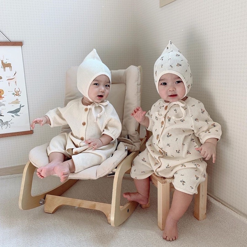 Set thu đông dài tay rời Peekaboo cực yêu cho bé