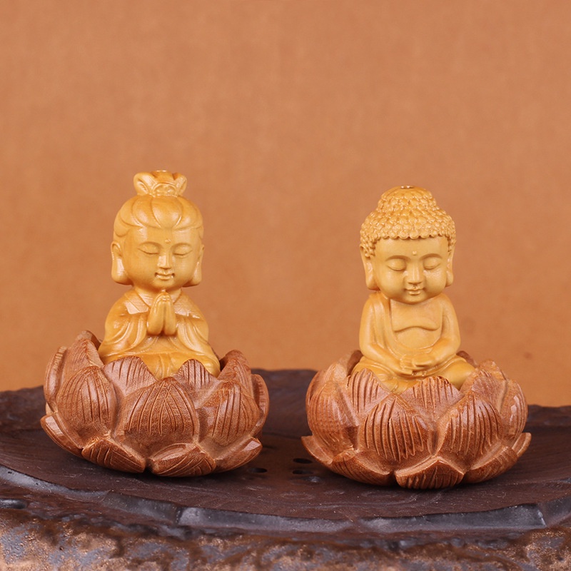 Khánh Liên Hoa Trang Trí Xe Hơi So Easy C122-PTLH Dây Treo Sen Gỗ Hoàng Dương Trang Trí Nội Thất Ô Tô