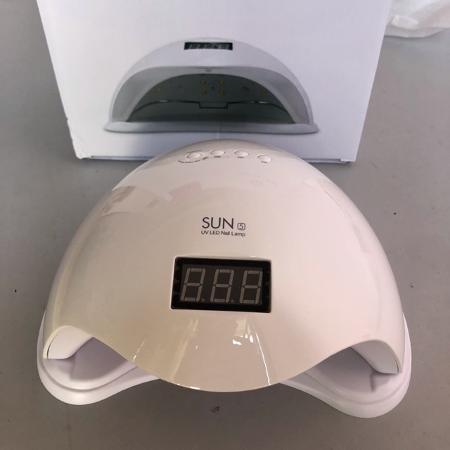 Máy hơ gel sun5 uvled 48w 24 bóng chính hãng bảo hành 6 tháng