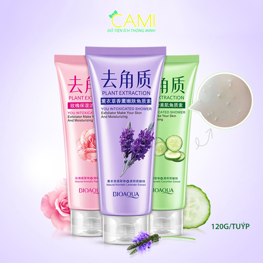 Gel kỳ tẩy tế bào chết giúp da mặt sáng màu và căng mịn - Cami - BA_007