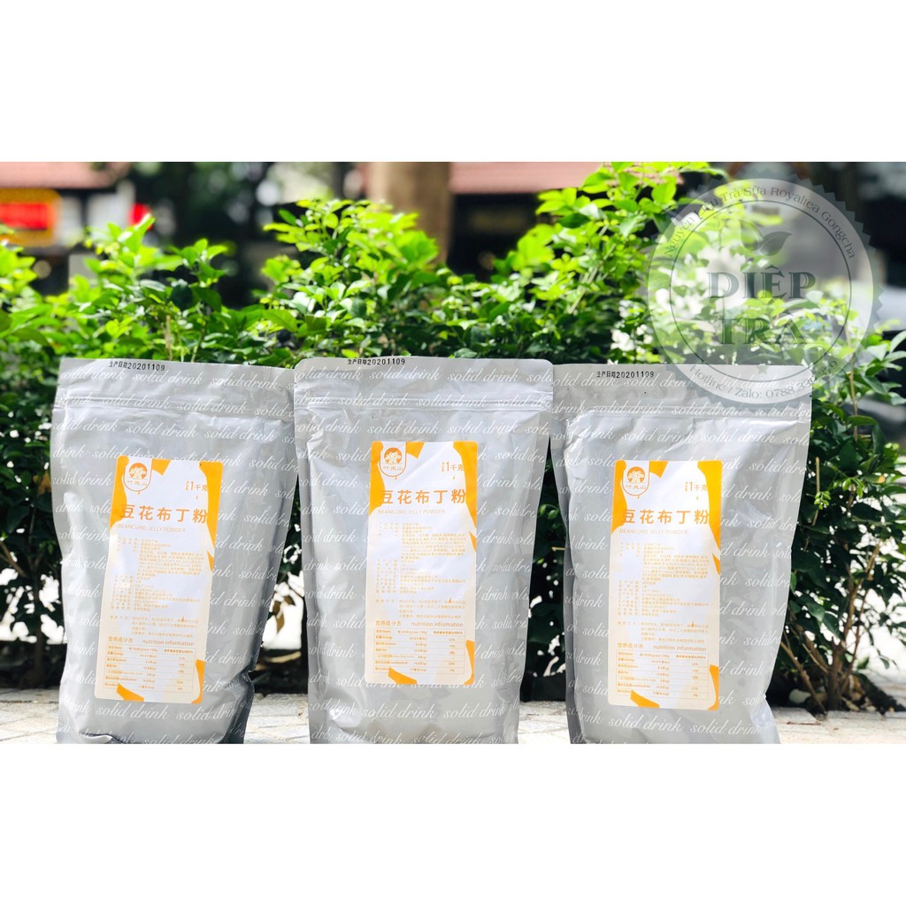 Bột làm tàu hũ - Pudding Đậu Nành Yelanshan  - Món ăn thanh mát, thơm ngon