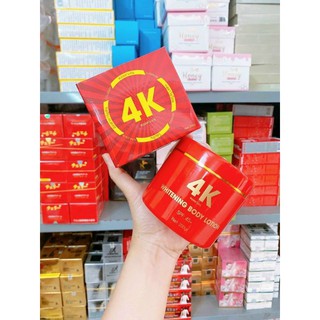 Kem dưỡng body 4k đỏ 200g