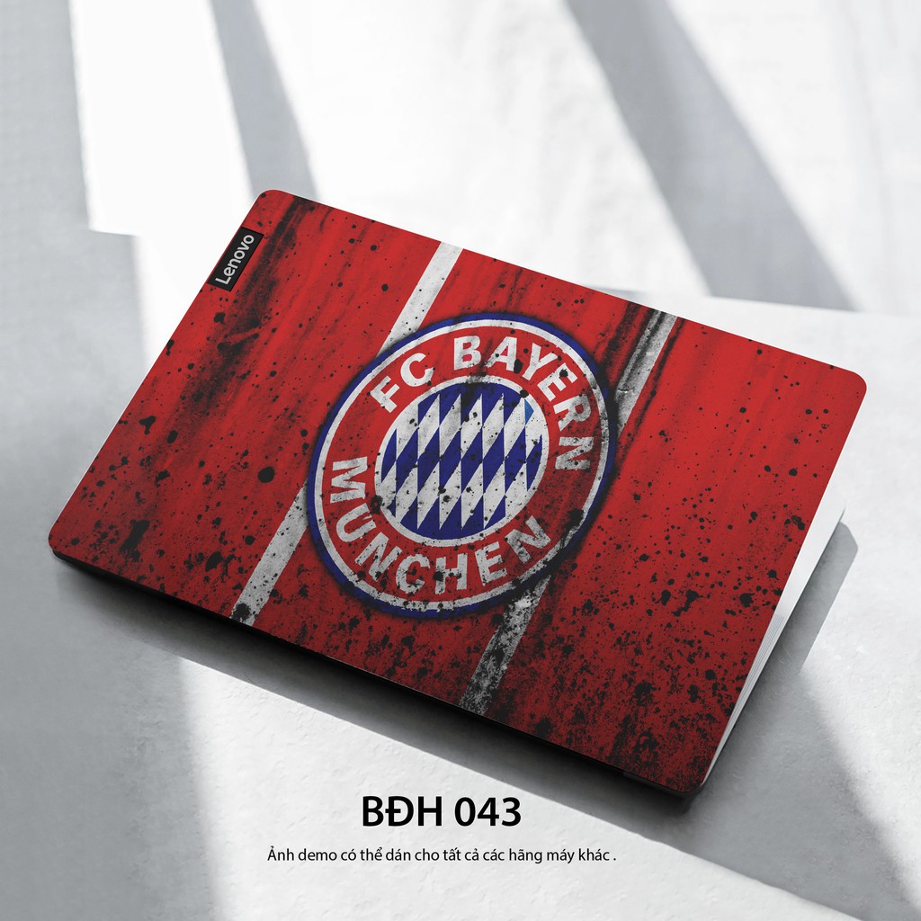 Bộ skin dán laptop mẫu Logo Bayern Munich / Có mẫu decal dán cho tất cả các hãng máy tính