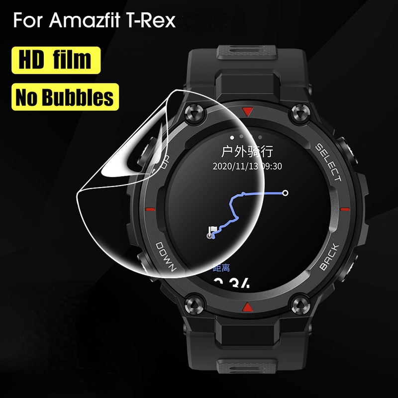 Miếng Dán Hydrogel TPU Mềm Bảo Vệ Màn Hình / Đồng Hồ Thông Minh Huami Amazfit T Rex