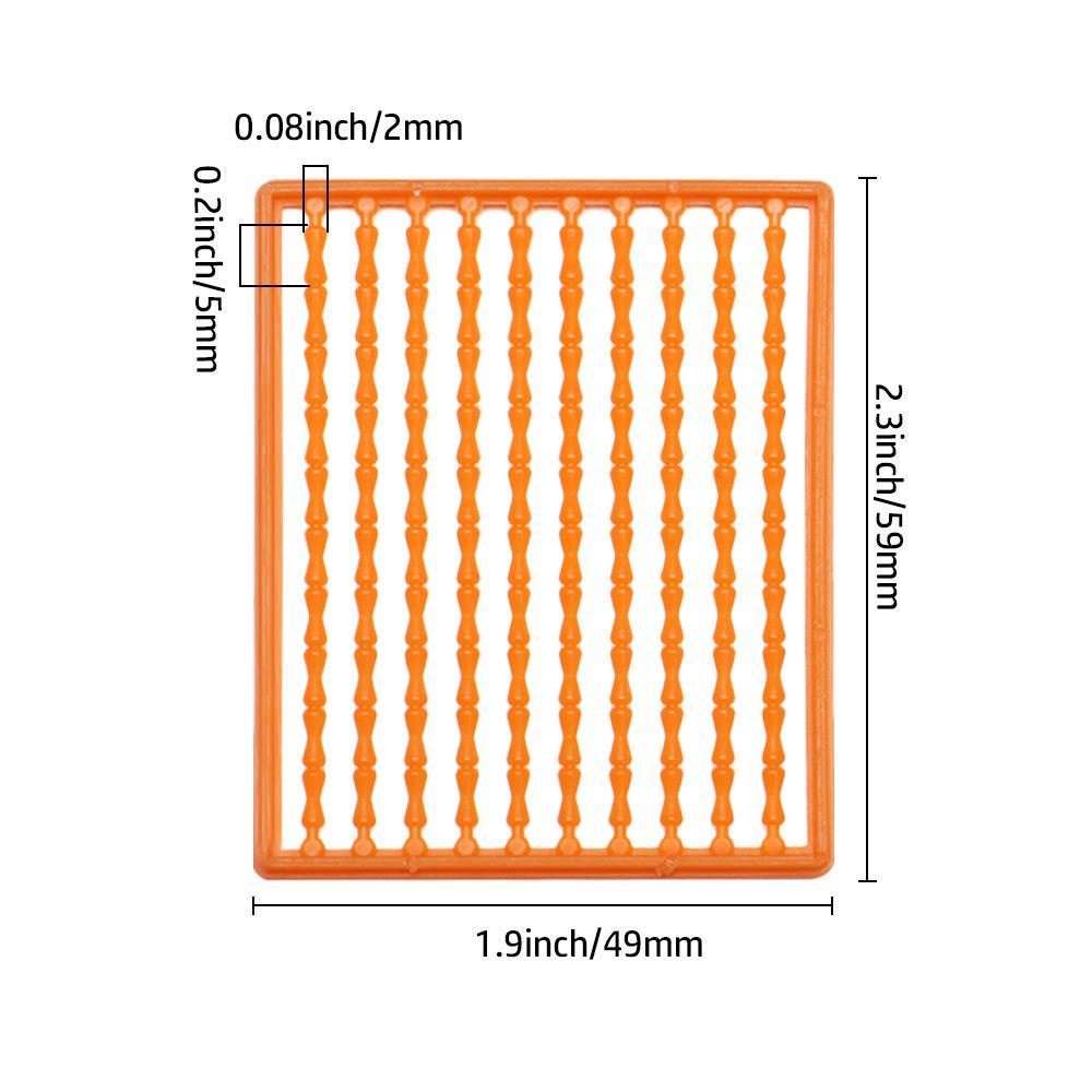 MUVAKO Bộ 5 Tấm Chặn Mồi Câu Cá Mavako Giá Đỡ
