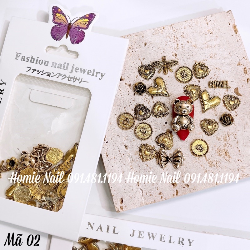 [Rẻ vô địch]  Set charm Sắt CỰC HOT !