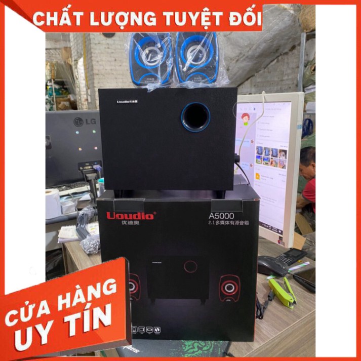 Loa Nghe Nhac Vi Tinh 2.1 , Loa Vi Tinh Soundmax Nghe Nhac Hay Nhat , Bộ 2 Loa Máy Tính/ Vi Tính Cao Cấp A5000