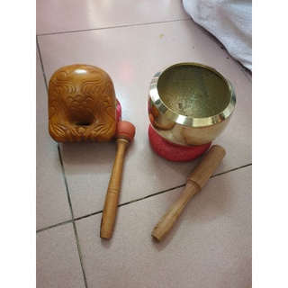 Bộ Chuông mõ VN dày, mõ mít lõi tiếng vang