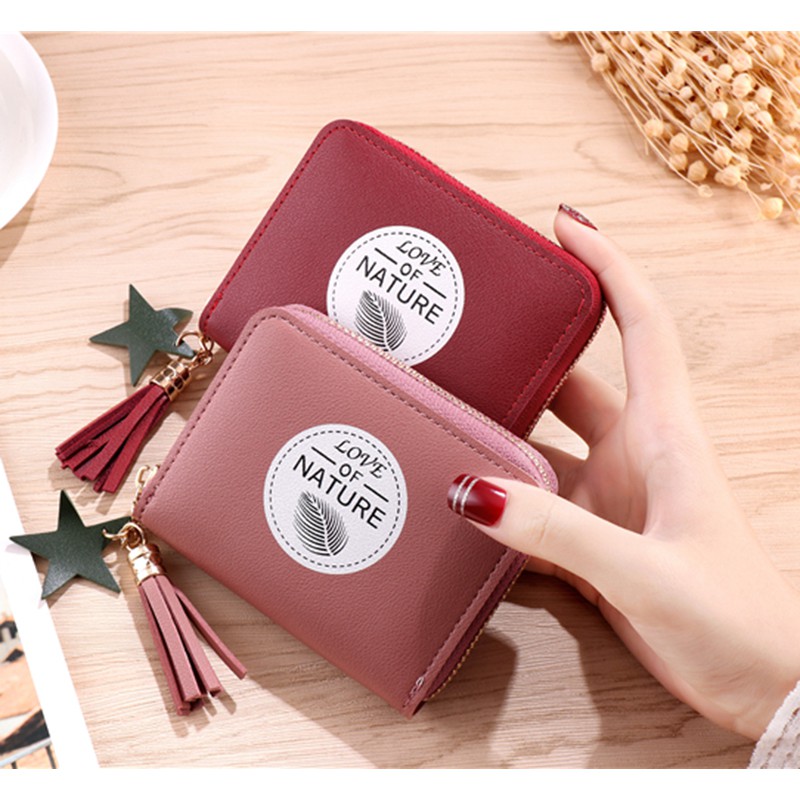 [SIÊU RẺ] Ví nữ nature ngắn cầm tay sang trọng nhiều màu | BigBuy360 - bigbuy360.vn