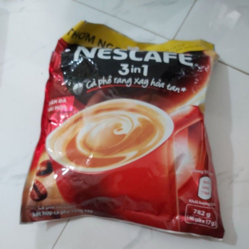 Bịch nescafe 3 in 1 (782g 46goi×17g)