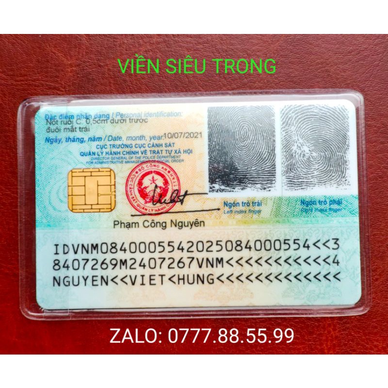 Vỏ bọc CCCD, bằng lái xe, thẻ ngân hàng, BHXM-BHYT