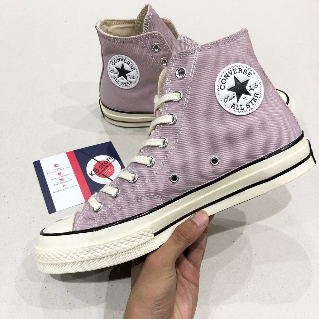 Giày Converse 1970s tím khoai môn cổ cao