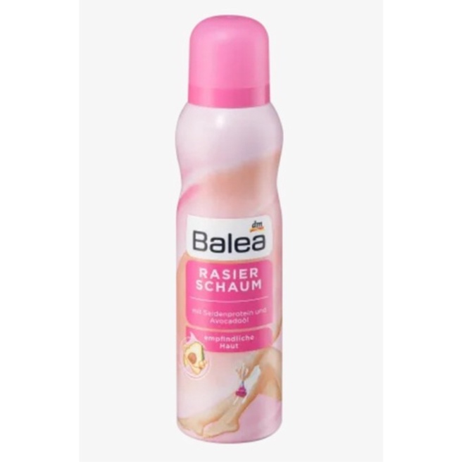 Bọt &amp; Gel cạo lông Balea Đức 150ml, dọn lông vùng kín, bikini, nách, chân - Shop Viloet