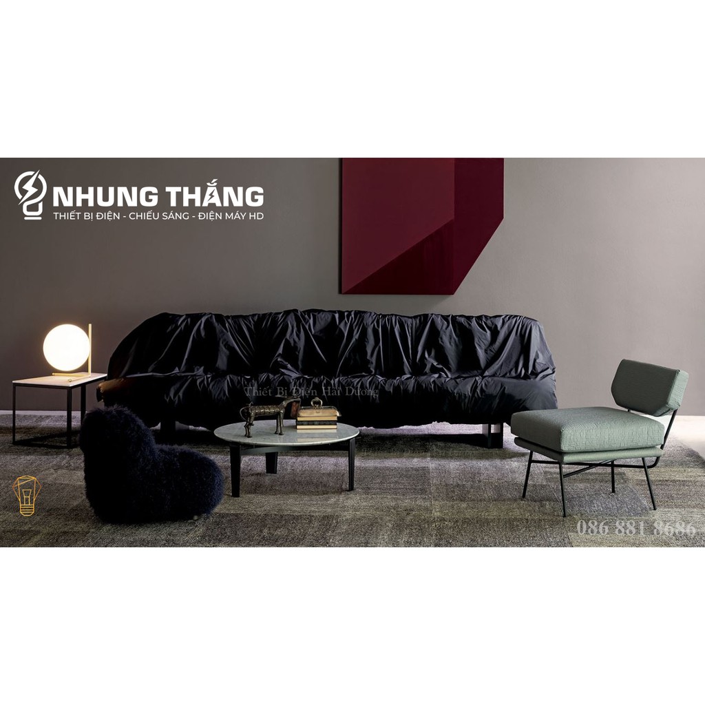 Đèn Để Bàn Trang Trí Hình Mặt Trăng 8010-1 - Kiểu Dáng Sang Trọng - Đã Bao Gồm Bóng Led - Bảo hành 12 Tháng