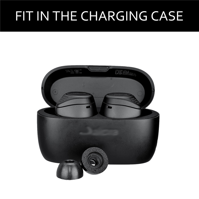 1 Cặp Nút Tai Nghe Thay Thế Bằng Cao Su Non Thay Thế Cho Jabra Elite 75T 65T