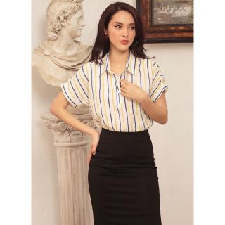 Áo sọc tay dơi AA464 GUMAC