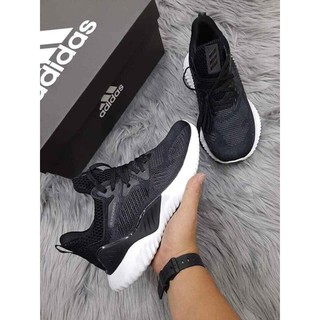 (Ảnh thật) Giày thể thao Alphabounce đen cao cấp
