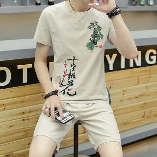Bộ đũi nam Quảng châu BỘ ĐỒ NAM hè mát