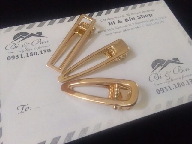 Set 3 Kẹp Tóc Đơn Giản  - Set 301
