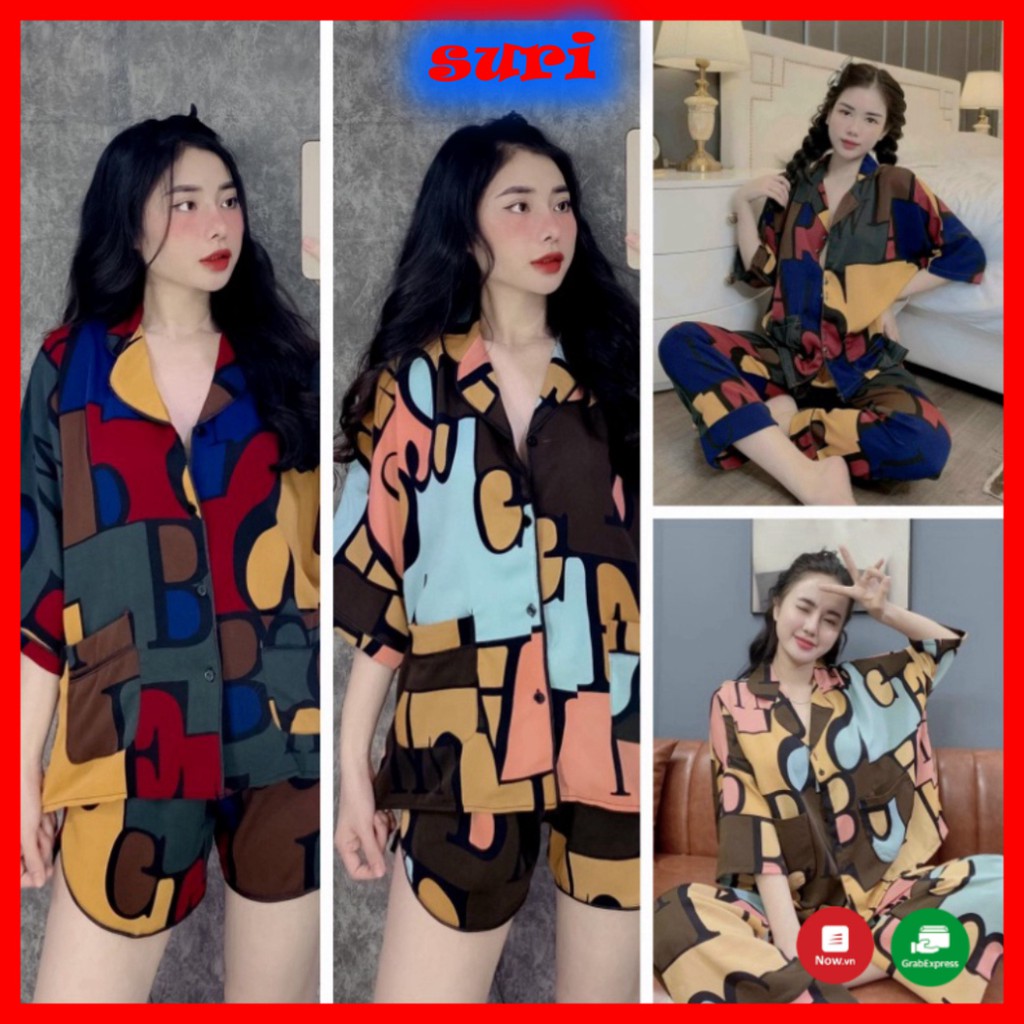 Bộ Pijama Nữ LẬP THỂ - Pyjama Lụa Mango Cánh Dơi  *MA-00-LT  #Đồ Ngủ | Đồ Bộ Nữ | Váy Ngủ Pizama --