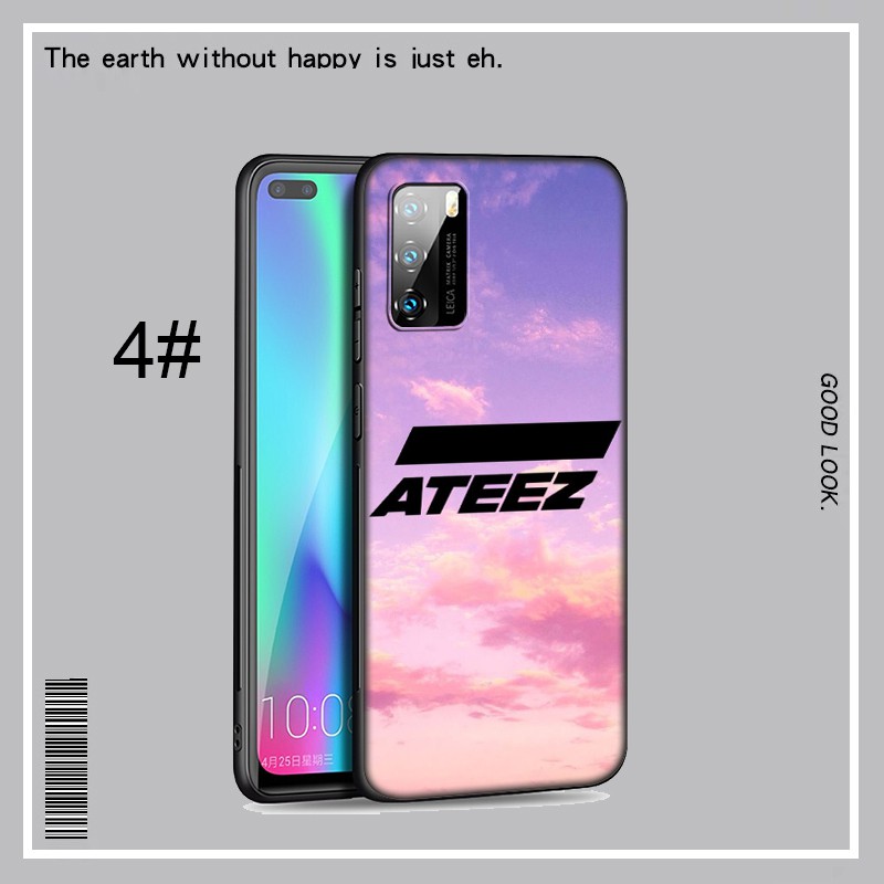 Ốp điện thoại mềm logo ATEEZ LU136 cho Huawei P20 P10 P9 P8 Lite Mini Pro 2017 2016 2015 P20Pro P10Lite P8Lite