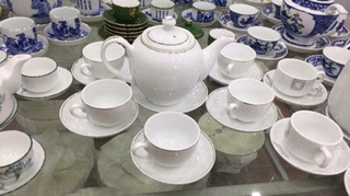 Combo 6 bộ ấm chén bát tràng cao cấp