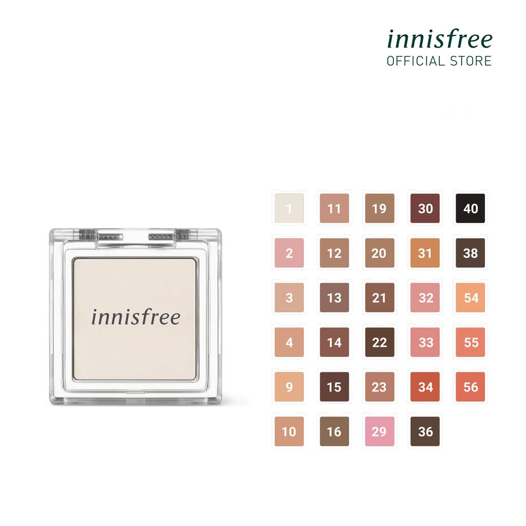 [Mã COSIF05 giảm 10% đơn 400K] Phấn mắt dạng lì innisfree My Eyeshadow Matte 2g (màu 22-56)