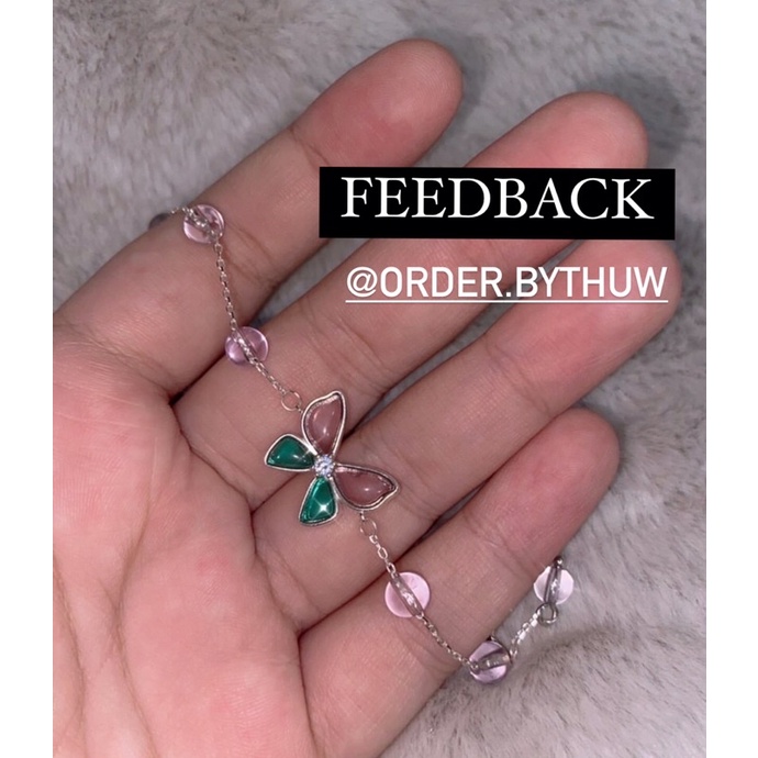 Có sẵn- Vòng tay bươm bướm Yoo Nabi trong phim Nevertheless - Dẫu biết - Vòng tay bạc 🦋 Ảnh thật ở cuối <3