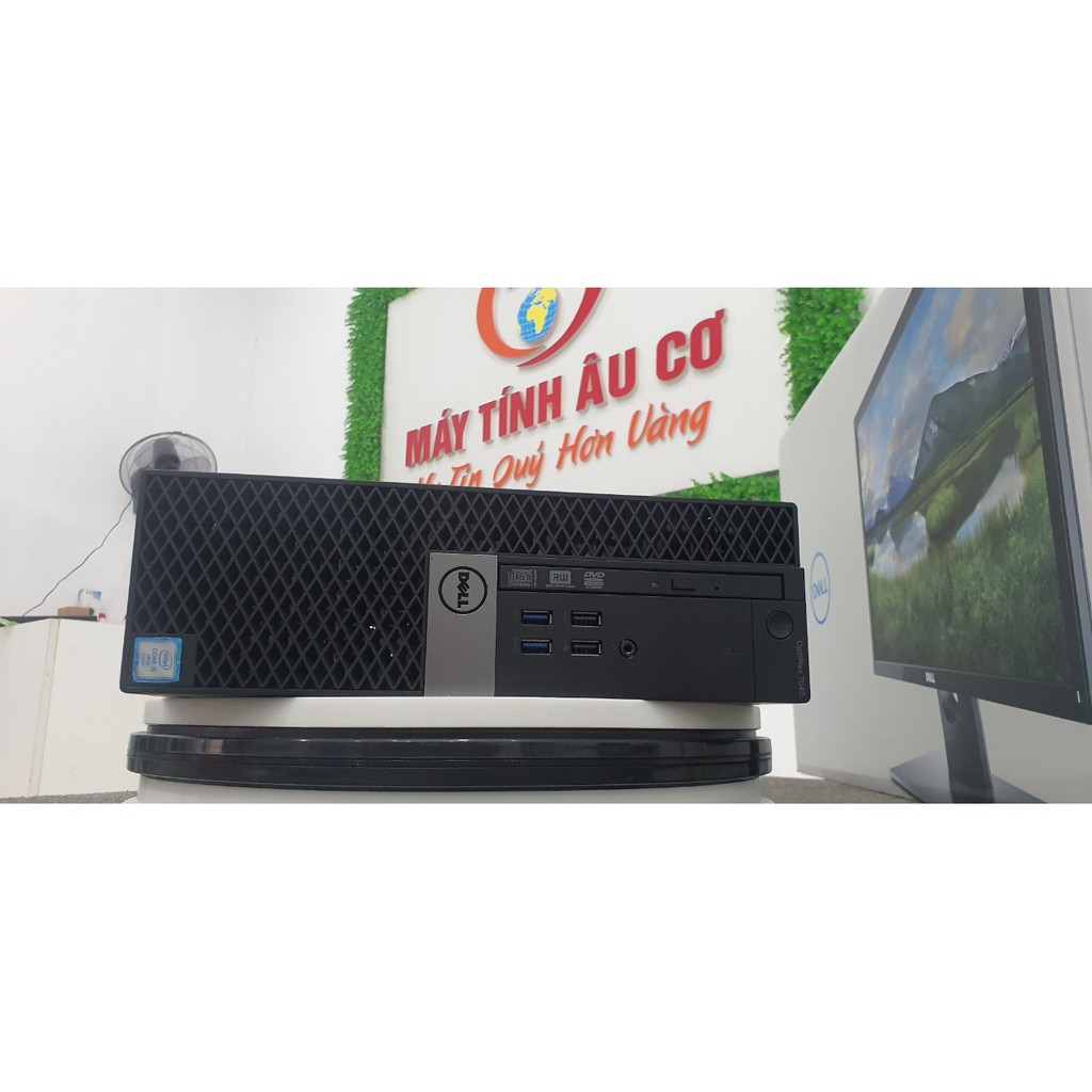 Máy tính để bàn Dell Optiplex 7040 SFF Core i5 6500 / 8G / SSD M2-120G ,Tặng USB wifi, Bàn di chuột -Bảo hành 24 tháng